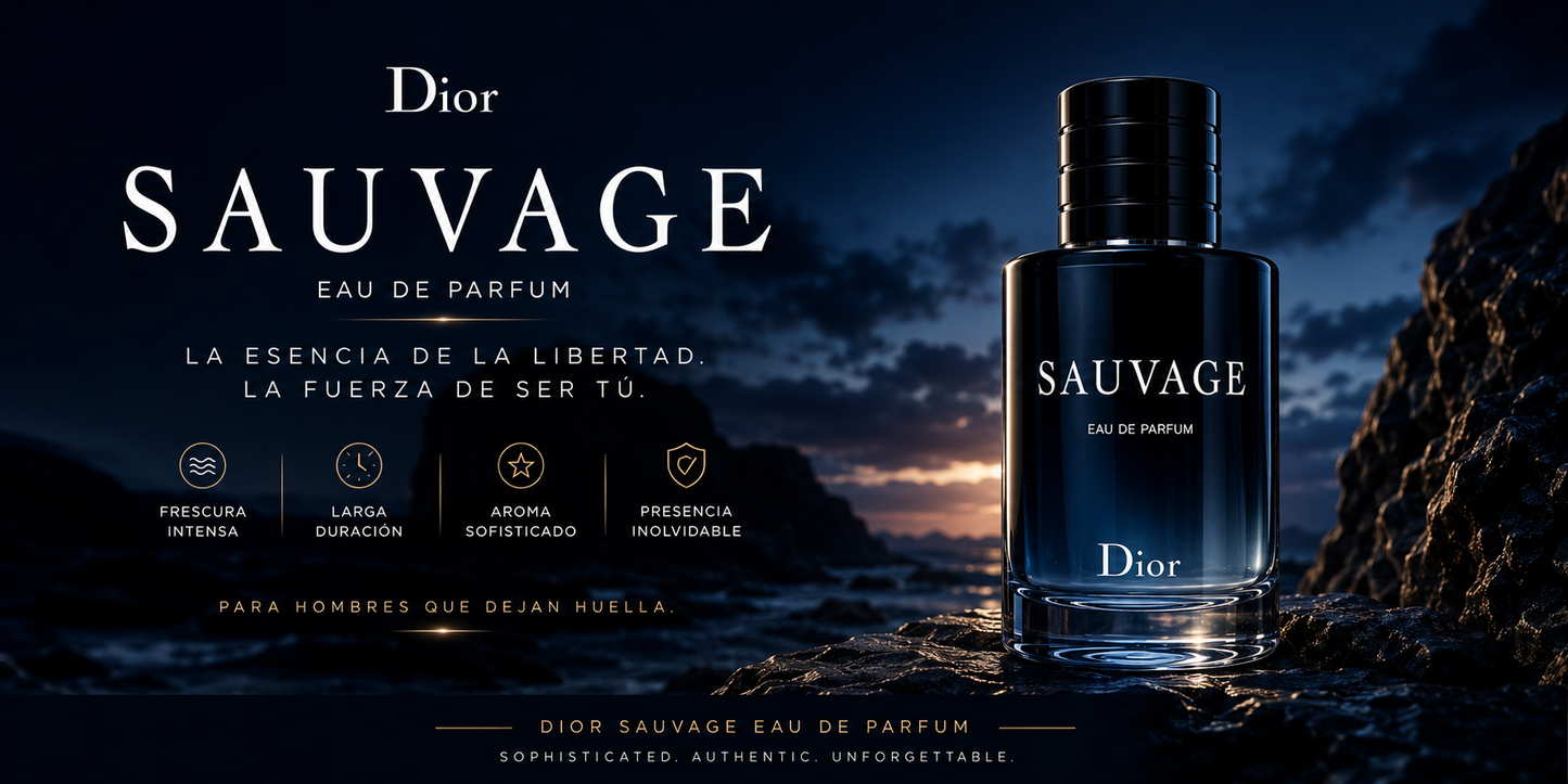 Sauvage Dior / Fragancia para hombres ✨