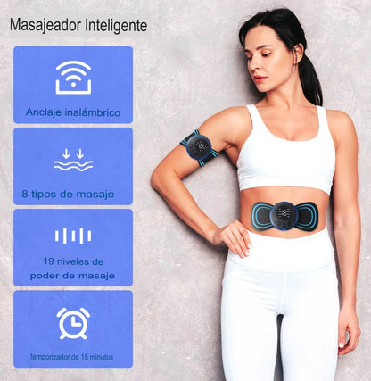 Mini Masajeador EMS para Cuello y Cuerpo